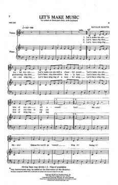 Let's Make Music von Nathalie Sleeth 