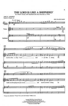 The Lord Is Like A Shepherd von Sue Ellen Page 