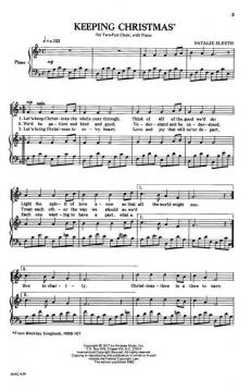 Keeping Christmas von Nathalie Sleeth 