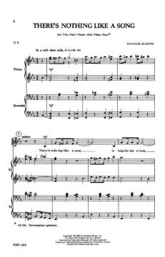 There's Nothing Like A Song von Natalie Sleeth 