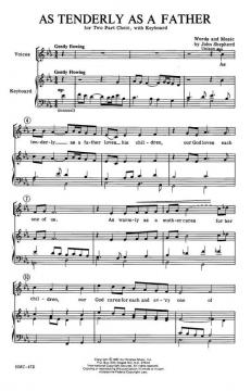 As Tenderly As A Father von John Shepherd 