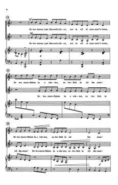 No Two Alike von Knut Nystedt 