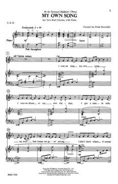 My Own Song von Crystal Godfrey LaPointCrystal Godfrey LaPoint 