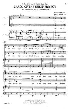 Carol Of The Shepherd Boy von Carl Nygard 