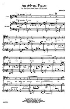 An Advent Prayer von Allen Pote 