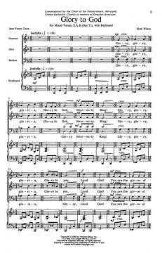 Glory To God von Mark Wilson 