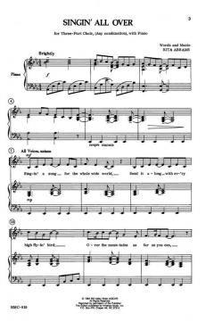 Singin' All Over von Rita Abrams 