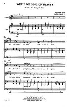 When We Sing Of Beauty von Carl Nygard 