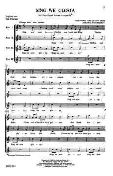 Sing We Gloria von Guillaume Dufay 