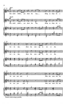 One Bright Candle von Nathalie Sleeth 