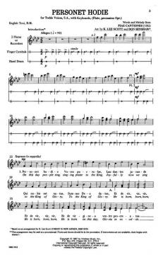 Personent Hodie von Donald G. Hinshaw 