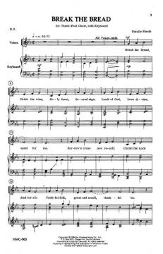 Break The Bread von Nathalie Sleeth 