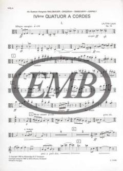 String Quartet No. 4 von Laszlo Lajtha 