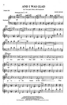 And I Was Glad von Hank Beebe 