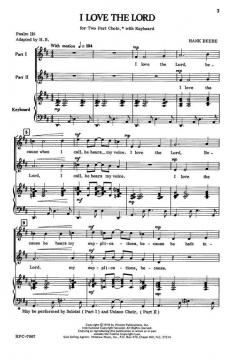 I Love The Lord von Hank Beebe 