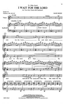 I Wait For The Lord von Hank Beebe 