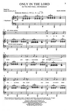 Only In The Lord von Hank Beebe 