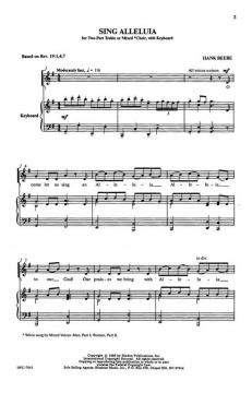 Sing Alleluia von Hank Beebe 
