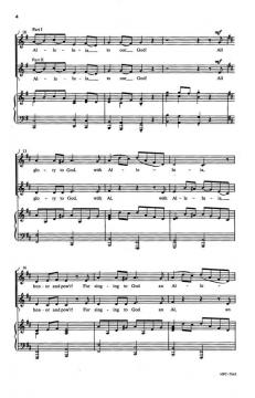 Sing Alleluia von Hank Beebe 