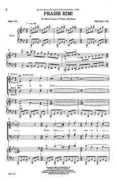 Praise Him von Michael Cox 