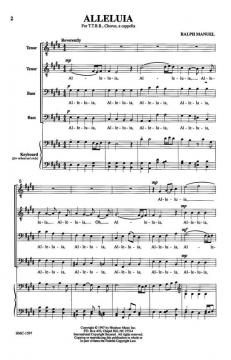 Alleluia von Ralph Manuel 