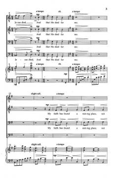 My Faith Has Found A Resting Place von David Schwoebel 