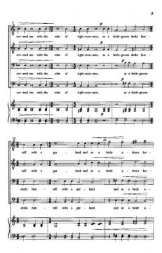 I Will Greatly Rejoice von Knut Nystedt 