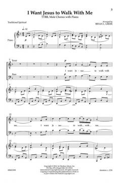 I Want Jesus To Walk With Me von Bryan Greer 