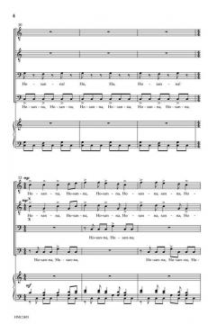 Hosanna (TTBB) von Dan Forrest 