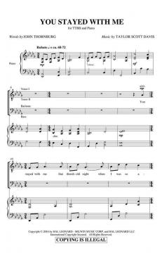 You Stayed with Me von Taylor Scott Davis 