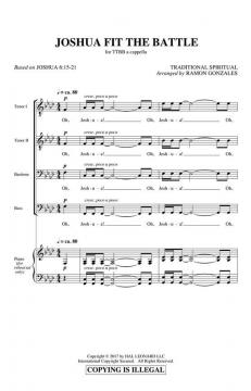 Joshua Fit the Battle von Ramon Gonzales 