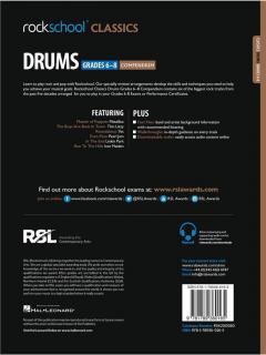 Rockschool Classics Drums Grades 6-8 Compendium 