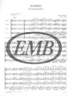 Scherzo von Johannes Brahms 