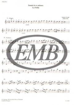 Die Triosonate im Barock für 2 Violinen, Violoncello und Cembalo 