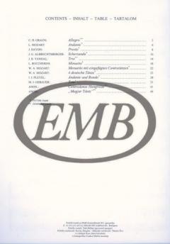 Classical Piano Trios for beginners (First position) (W.A. Mozart) 