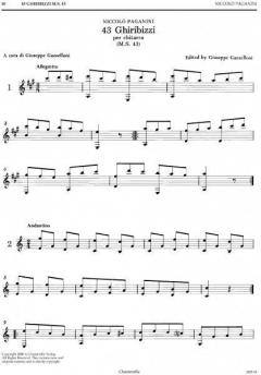 The Complete Works for Solo Guitar von Niccolò Paganini (Download) 