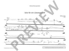 Solo für ein Löwengebrüll von Wilfried Hiller (Download) 