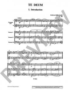 Te Deum op. 209 von Harald Heilmann (Download) 