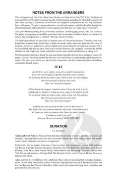 How Can I Keep from Singing 