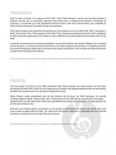 Three Aspects of Kurt Weill von Peter Kleine Schaars 