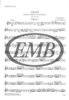 Trios Op. 61 von François Devienne für Flöte, Klarinette und Fagott (Stimmensatz) im Alle Noten Shop kaufen