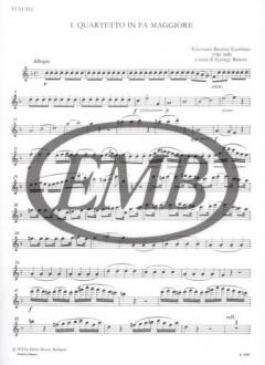 Tre quartetti No 1 (Giovanni Battista Gambaro) 