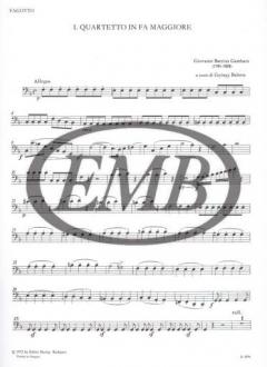 Tre quartetti No 1 (Giovanni Battista Gambaro) 