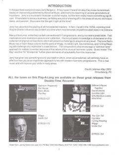 Aebersold Vol.102 Sound Advice von Jerry Bergonzi 