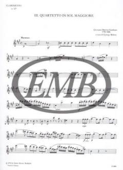 Tre quartetti No 3 (Giovanni Battista Gambaro) 