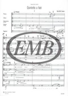 Wind Quintet (Sandor Balassa) 