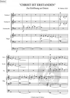 Christ ist erstanden von Wolfgang Merkes 