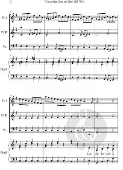 Dir, großer Gott, sei Ehre von Wolfgang Merkes 