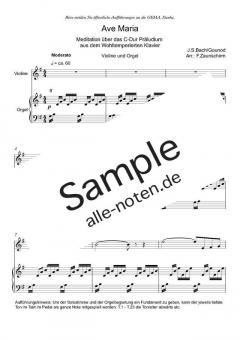 Ave Maria von Johann Sebastian Bach (Download) 