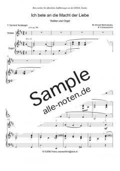Ich bete an die Macht der Liebe von Dmitri Stepanowitsch Bortniansky (Download) 